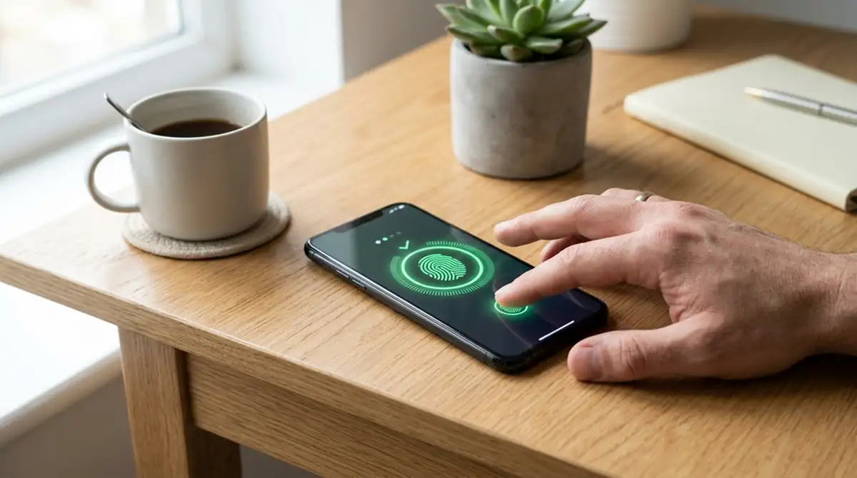 Apple Pay Voraussetzungen mit Smartphone und sicherem Zahlungsgerät