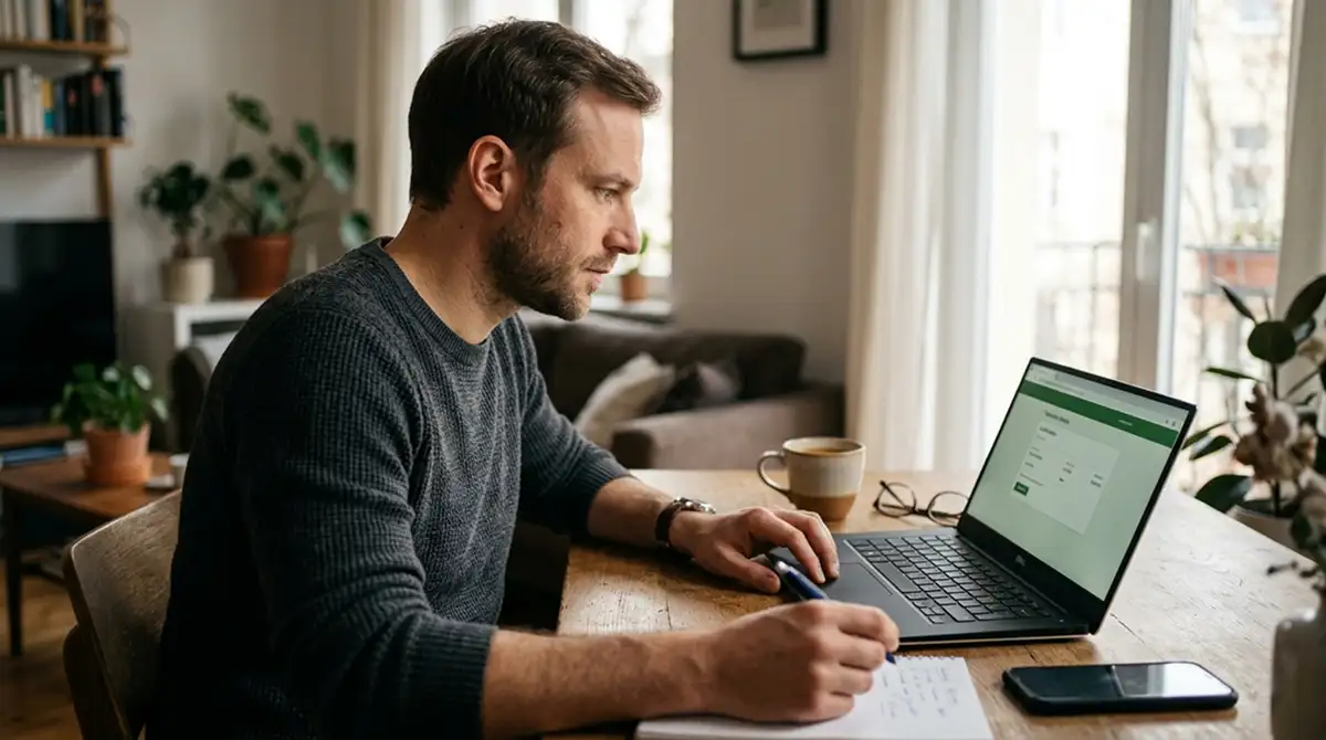 Giropay im deutschen Online-Casino mit neutralem Laptop