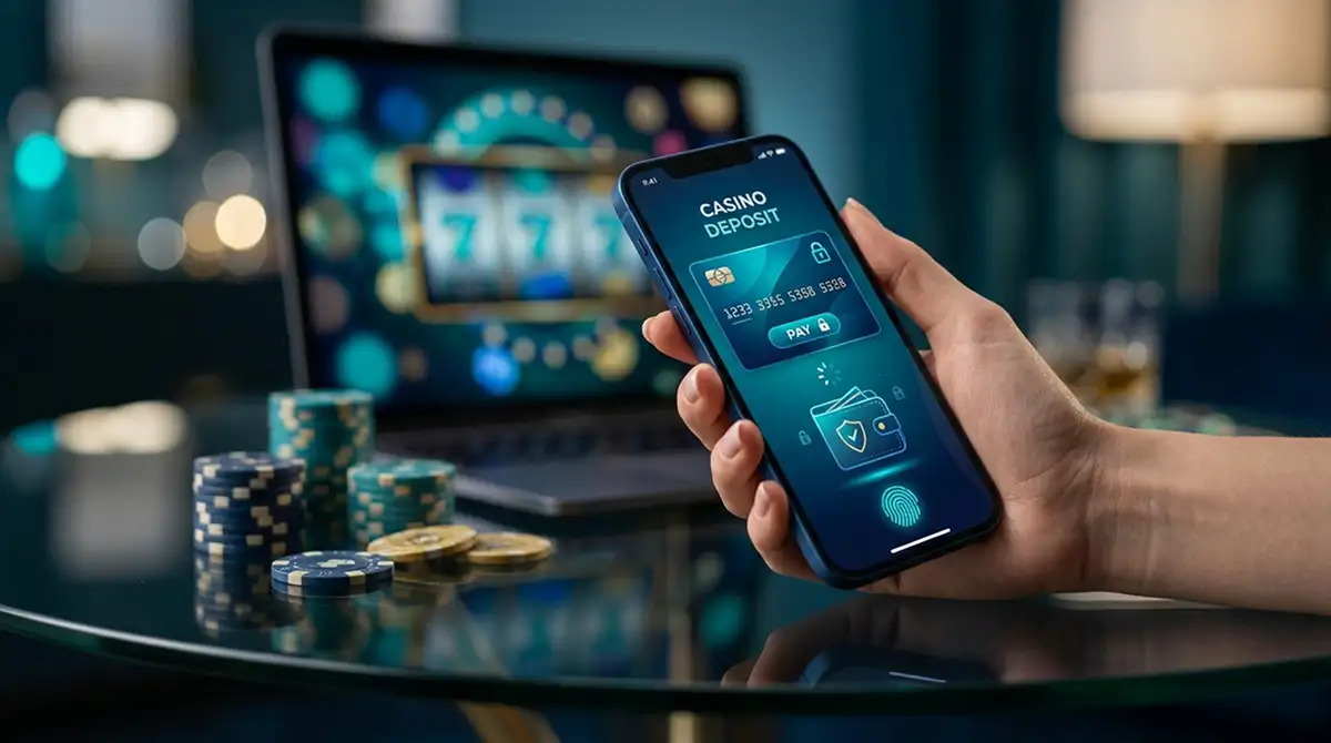 OKTO-Wallet-Zahlung im Online-Casino auf einem Smartphone