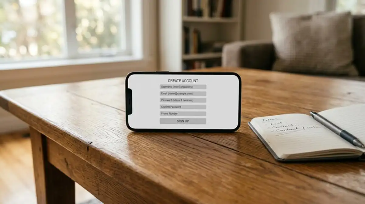 Bonuscode-Aktivierung per Smartphone im Browser