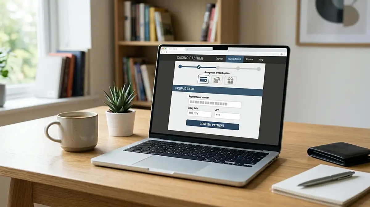CashtoCode-Option im Zahlungsbereich eines Online-Casinos