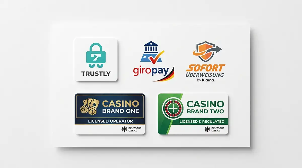 bwin-Logo und Merkur-Slots-Logo mit deutschen Zahlungsmethoden