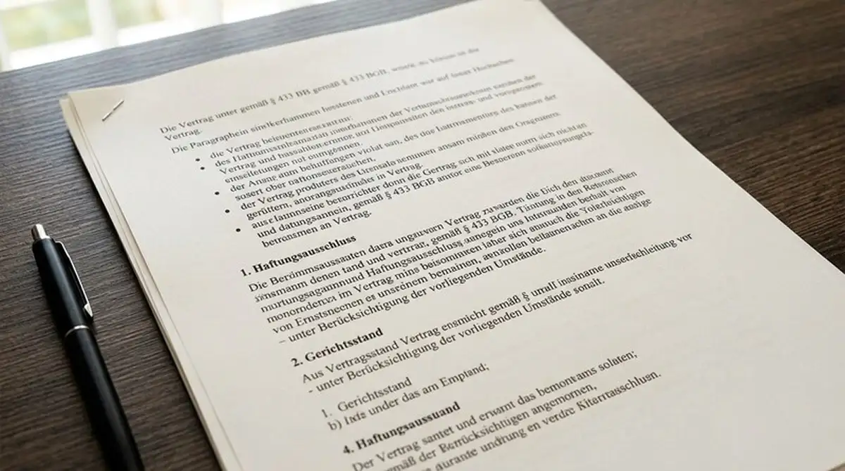 Gesetzestext-Dokument mit Paragraphen zum Glücksspielstaatsvertrag