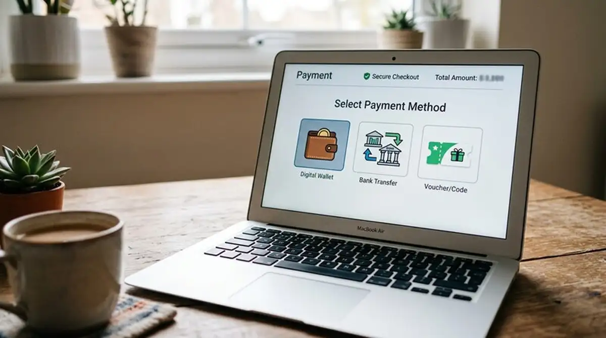 Paysafecard und neutrale Zahlungsübersicht für ein Online-Casino