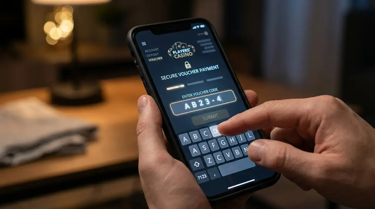 Paysafecard-Code im Kassierer