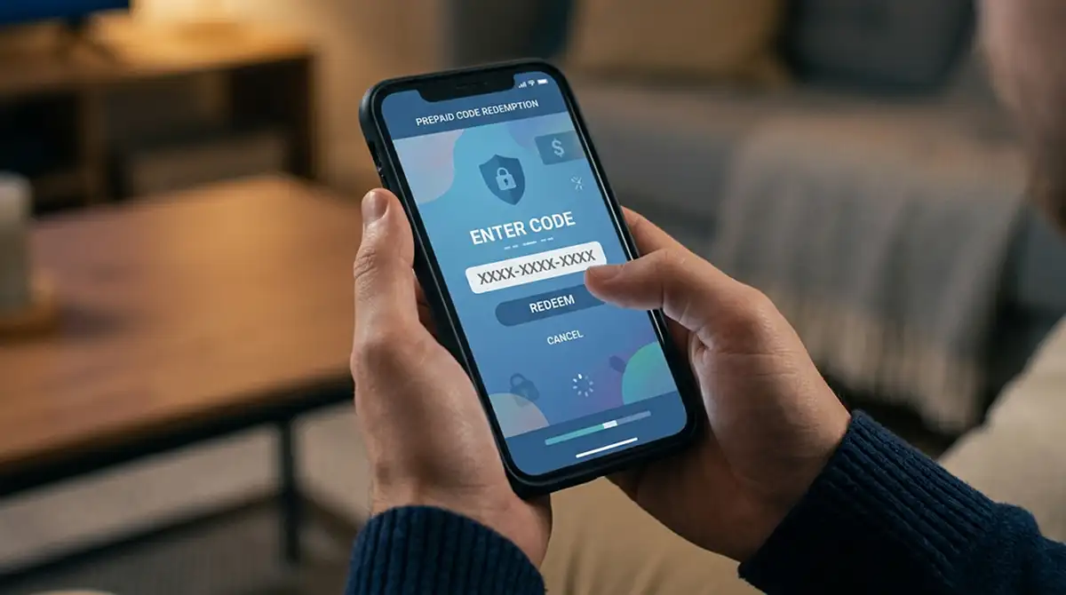 Mobile Paysafecard-Einlösung