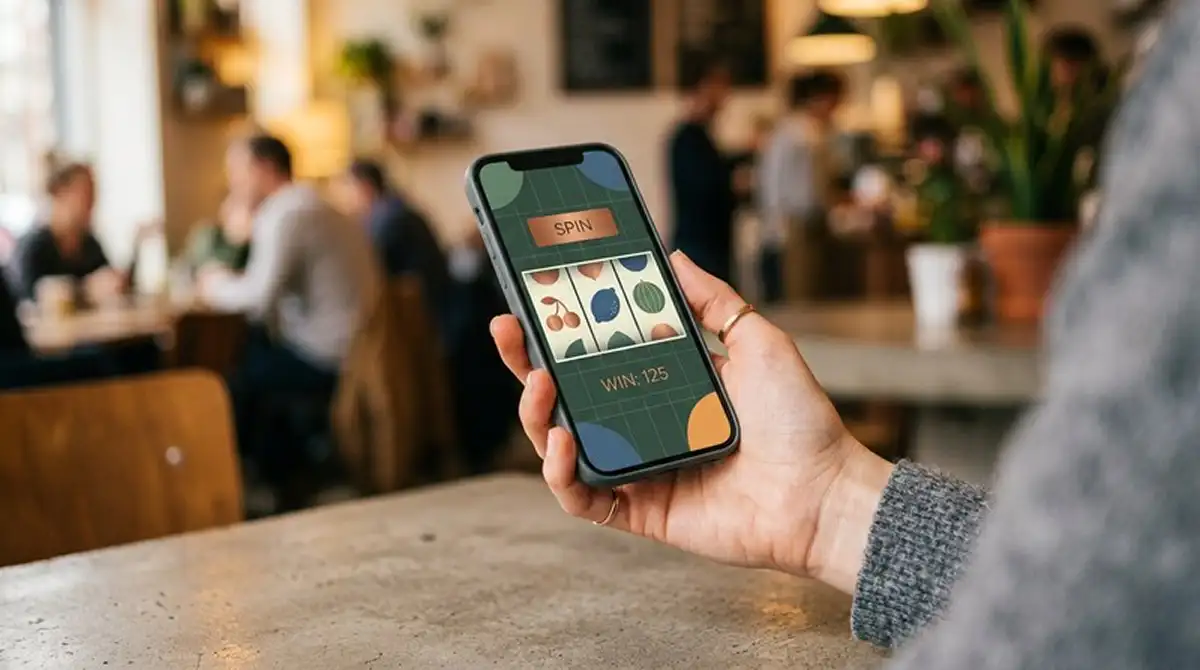 Spielautomat auf einem Smartphone – Slot auf 6,7-Zoll-Display